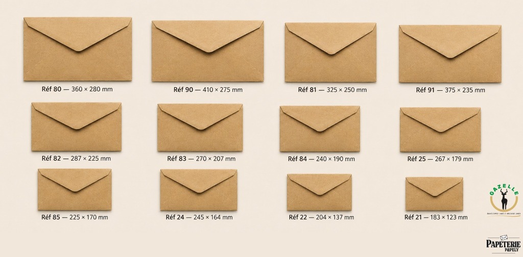 Enveloppes blanches