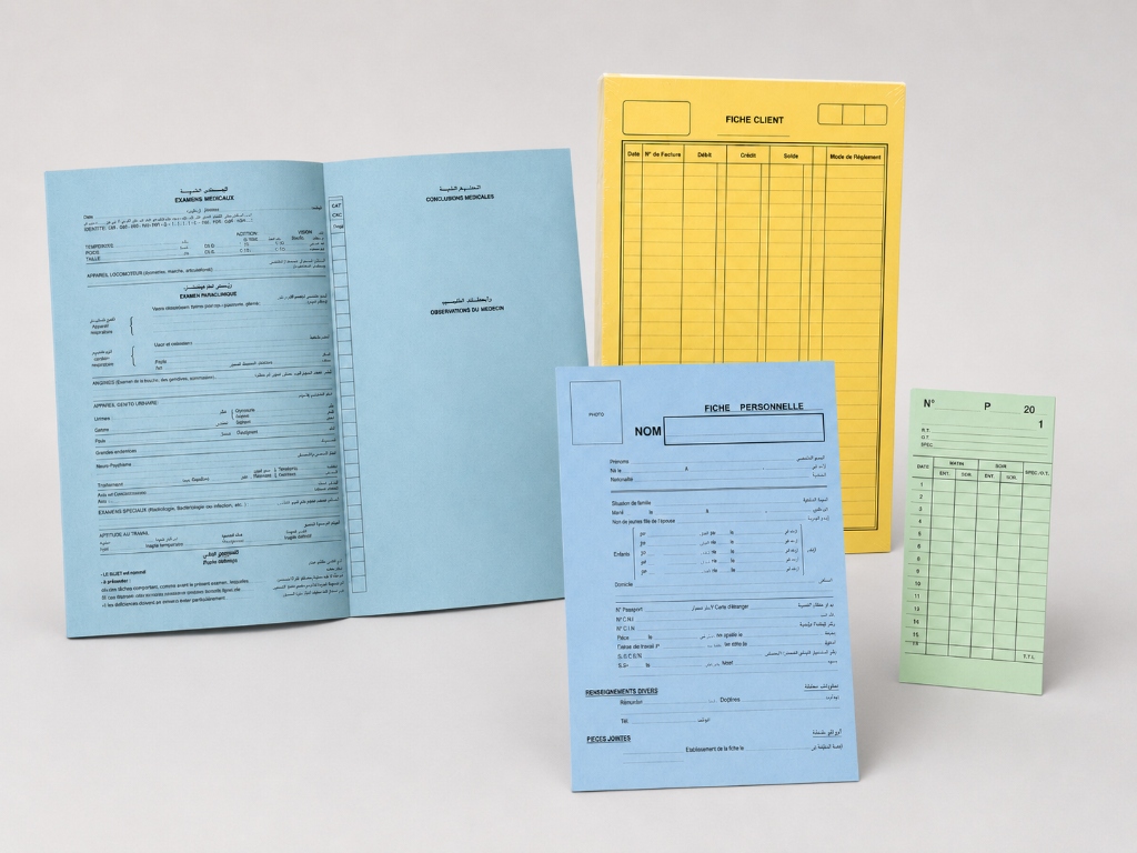 Fiches administratives & médicales
