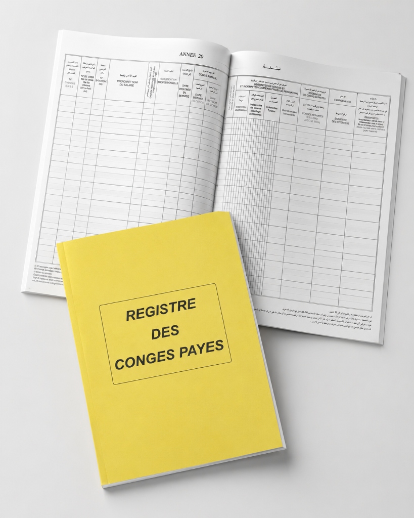 Registre de congés payés